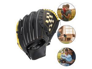1Pc Baseball Glove Practical Softball Glove Durable Sport Glove (Yellow Black) 1Pc Baseball Glove Practical Softball Glove Durable Sport Glove (Yellow Black)