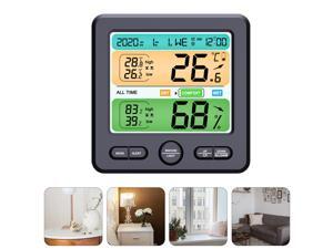 1pc Practical Durable Convenient Multipurpose Home Hygrothermograph Thermometer Clock Hygrometer Clock 1pc Practical Durable Convenient Multipurpose Home Hygrothermograph Thermometer Clock Hygrometer Clock