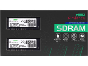 Rimlance 8GB (2X4GB) 1.35V DDR3 1600MHZ PC3-12800 UDIMM 2RX8 Desktop Memory Kit