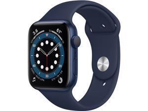 Apple Watch Series 6 GPS 44mm Blue Aluminum, Deep Navy Sport Band M00J3LL/A Apple Watch Series 6 GPS 44mm Blue Aluminum, Deep Navy Sport Band M00J3LL/A