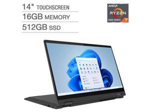Lenovo Flex 5 14" 2-in-1 Touchscreen Laptop - AMD Ryzen 7 5700U -  16GB RAM - 512GB SSD - 1080p - Windows 11 - 82HU00JPUS