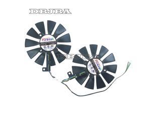 2PCS Graphic Card Cooling Fan For ASUS DUAL GeForce GTX1070-O8G FDC10U12D9-C 2PCS Graphic Card Cooling Fan For ASUS DUAL GeForce GTX1070-O8G FDC10U12D9-C