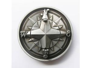 New Vintage Original Compass Star Belt Buckle New Vintage Original Compass Star Belt Buckle