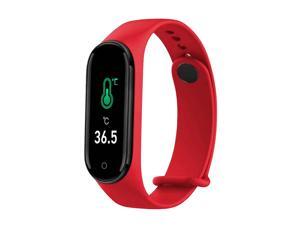 Ochine M4pro Color Screen Smart Bracelet Temperature Measurement Blood Pressure Heart Rate Health Monitoring Sports Waterproof Smart Bracelet