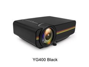 YG400 Mini Portable LED Projector 1000Lumens 800*480dpi LCD HomeTheater Projector Support 1080P Proyector HDM VGA USB Projector YG400 Mini Portable LED Projector 1000Lumens 800*480dpi LCD HomeTheater Projector Support 1080P Proyector HDM VGA USB Projector