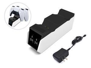 PS5 Controller Charger, Fast Dual Controller Charging Docking Station ,Charging Dock Stand with USB Type C Charge Cable for Dual Sony Playstation 5 Controllers PS5 Controller Charger, Fast Dual Controller Charging Docking Station ,Charging Dock Stand with USB Type C Charge Cable for Dual Sony Playstation 5 Controllers