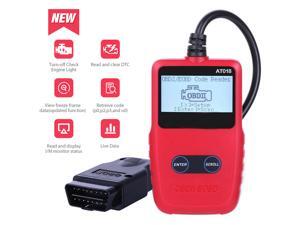 OBD2 Scanner OBD2 Reader Off Check Engine Light View Freeze Frame Data I/M Ready Smoke Check CAN OBD II Diagnostic Tool Fault Code Reader OBD 2 Scanner Tool For Cars
