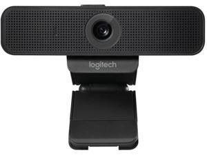 Logitech C925-e 1080P Webcam with HD Video and Built-In Stereo Microphones - Black