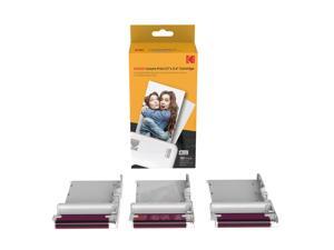 60 Pack of KODAK Mini 2 and Mini Shot 2 Series 2.1"x3.4" Cartridge, All-in-One Paper and Color Ribbon Cartridge Refill - Compatible with Mini 2 and Mini Shot 2 Series 60 Pack of KODAK Mini 2 and Mini Shot 2 Series 2.1"x3.4" Cartridge, All-in-One Paper and Color Ribbon Cartridge Refill - Compatible with Mini 2 and Mini Shot 2 Series