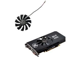 1 Piece Of 85MM 0.57A 2Pin GPU VGA Cooler Fan For XFX R7 260X Core Edition Graphic Card Cooling As Replacement