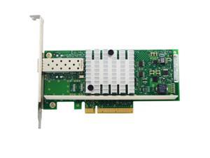 Single Port Fiber LC 10-Gigabit Ethernet Server Adapter Card X520-SR1 E10G41BFSR