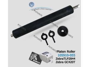 105910-055 platen roller for zebra tlp2844 gc420t printer rubber roller