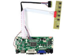 HDMI+DVI+VGA Controller driver board Monitor Kit for B133EW03 V1 V2 V3 13.3inch 1280x800 LCD LED screen