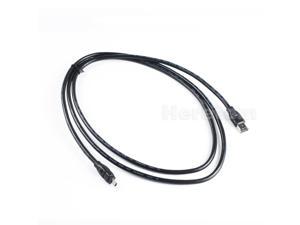 1.8M IEEE 1394B Cable 400 Male-Male Port 6 pin To 4 pin Firewire Cables