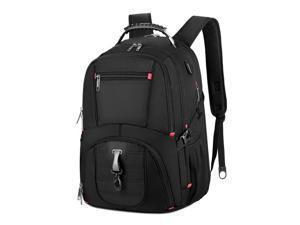Laptop Backpack Male 17 Inch Travel Backpack Waterproof Backpack with USB Charging Port Computer Gaming Backpack