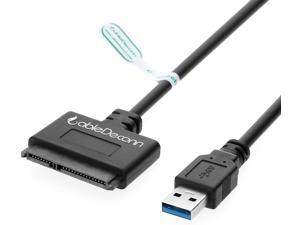 USB 3.0 to 2.5 'SATA adapter cable converter 22P (7P + 15 pin) III for 13 inch HDD / SSD hard drives USB 3.0 to 2.5 'SATA adapter cable converter 22P (7P + 15 pin) III for 13 inch HDD / SSD hard drives