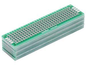 25 Pcs 2x8cm Thickness 1.6MM Double-sided Tin Plated Custom Breadboard Electronics PCB Test Board Development Board Experiment board 25 Pcs 2x8cm Thickness 1.6MM Double-sided Tin Plated Custom Breadboard Electronics PCB Test Board Development Board Experiment board