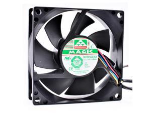 MGT8012ZB-W25 8cm 8025 80mm fan 80x80x25mm DC12V 0.54A Server chassis power supply large air volume cooling fan