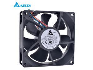QUR0812SH 8cm 8025 80mm fan 80x80x25mm 12V 0.50A 4pin PWM high volume air cooling fan