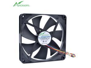 ACP14025Y-12PWM 14cm 140mm fan 140x140x25mm DC12V 0.35A 4 wires 4pin pwm speed control cooling fan for chassis CPU power supply