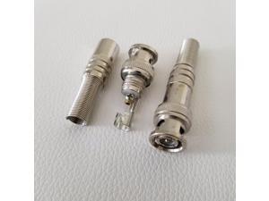 10pcs X BNC Male Connector for Coaxial Cable CCTV Adapter