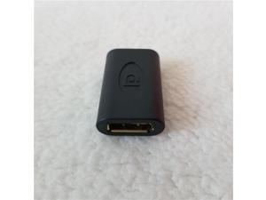 DC Display Port Female to Female Adapter Converter Jack Plug Black for DP Data Extension Wire DIY