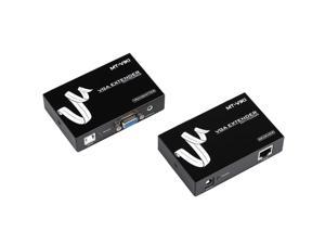 50m VGA Video Audio Extender Repeater over UTP Single RJ45 CAT 5e / 6 LAN Cable