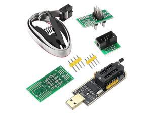 EEPROM BIOS usb programmer CH341A SOIC8 adapter ZT SOIC8 clip+1.8V adapter 