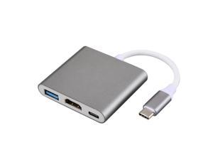 Adaptador USB-C HDMI USB Tipo C A HDMI Cable USB C HDMI 4K USB-C 3 Hub Para for AppleAire