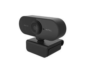 1080P Webcam with Microphone CMOS USB Drive Free Autofocus Full HD Video Call Online Meeting Suitable for PC Laptop