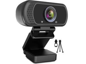 1080P HD Webcam With Microphone, Laptop Desktop Full HD Camera Video Webcam, Pro Webcam For Recording, Conferencing