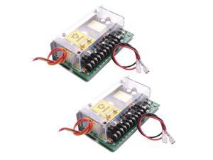 2X DC 12V 5A UPS Fuction Door Access Control Power Supply Use For Access Control System Switch Remote Lock AC 110V-240V
