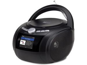 Portable Stereo CD Boombox Internet Radio FM Radio CD Player With USB Playback, Bluetooth Playback, Aux Input US Plug