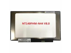 OIAGLH NT140FHMN44 V80 fit B140HTN020 N140HCAEBA EBC B140HAN043 B140HAN040 EDP Laptop LCD Screen Display Replacement