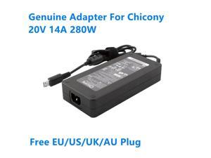 OIAGLH 20V 14A 280W Chicony A18280P1A AC Power Adapter For GE66 GE76 GP76 ADP280BB B A17230P1B Gaming Laptop Charger