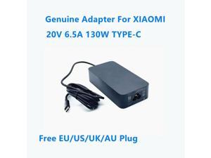 OIAGLH 5V 9V 12V 15V 3A 20V 65A 130W TYPEC USBC AD130 Power Supply AC Adapter For MI Laptop Charger