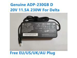 OIAGLH DELTA 20V 115A 230W ADP230GB D Gaming Laptop Charger AC Adapter For GP76 GE66 GE76 A17230P1B Power Supply