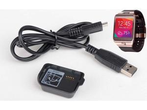 Charger Dock & USB Charging Cable for Samsung Galaxy Gear 2 SM-R380 Smart Watch