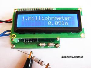 Milliohm meter Low resistance tester Ohmmeter 0.001  120  10pf  20000uf