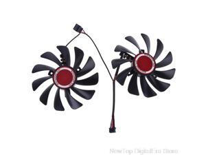 2pcs 95mm FDC10U12S9-C CF1010U12S Cooler Fan for XFX Radeon RX580 RX590 Graphics Card Cooling Fan O15 20 Dropshipping