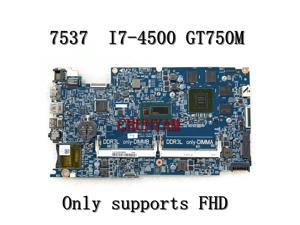 I7-4500U GT750M 2GB FOR Inspiron 15 7000 7537 Laptop Notebook Motherboard 12311-2 CN-02KN1H 2KN1H Mainboard 100%Tested