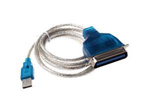 USB to Parallel IEEE 1284 Printer Adapter Cable PC (Connect your old parallel printer to a USB port)