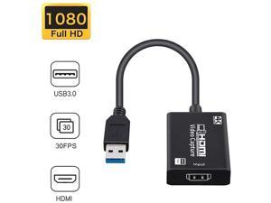 Video Capture Card HDMI to USB 3.0 Full HD 1080P 4K Hdmi Capture Card Live Streaming and Record