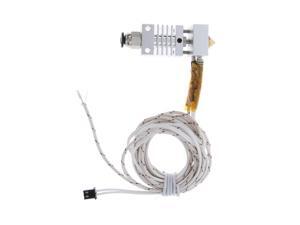 Suitable for CR 10 3D Printer Extruder Heating Block Nozzle Kit, 1.75mm Filament / 0.4mm Nozzle