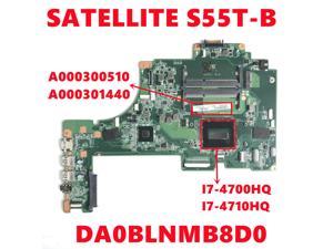 A000300510 A000301440 For TOSHIBA SATELLITE S55TB S55TB5273NR Laptop Motherboard DA0BLNMB8D0 With I74700HQ I74710HQ 100Test