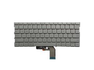 OIAGLH Laptop EnglishUS Keyboard for Xiaomi MI air 133 With Backlight Silver
