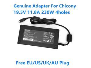 Chicony A12-230P1A 19.5V 11.8A 230W 4Holes Delta ADP-230EB T AC Adapter For MSI GT76 GT62VR Laptop Power Supply Charger