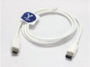 Genuine W Digital IEEE-1394B Firewire 800 to 400 9-pin/6-pin White Cable 1.25m 4064-705049-012