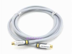 Genuine Pure-AV Silver Series S-Video Cable 8 feet 4 Pin Mini-din (M) - 4 PinAV51100-08 2.4M