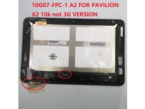 10.1 inch For X2 LCD Screen Touch Screen glass Digitizer Assembly replacement TOKEN 10G07-FPC-1 A2 FOR HP PAVILION X2 10k 10-K